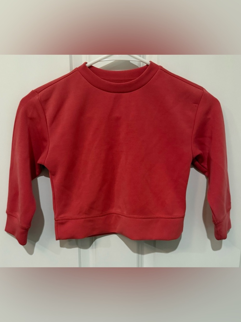 Coral Crewneck Kids Sweatshirt